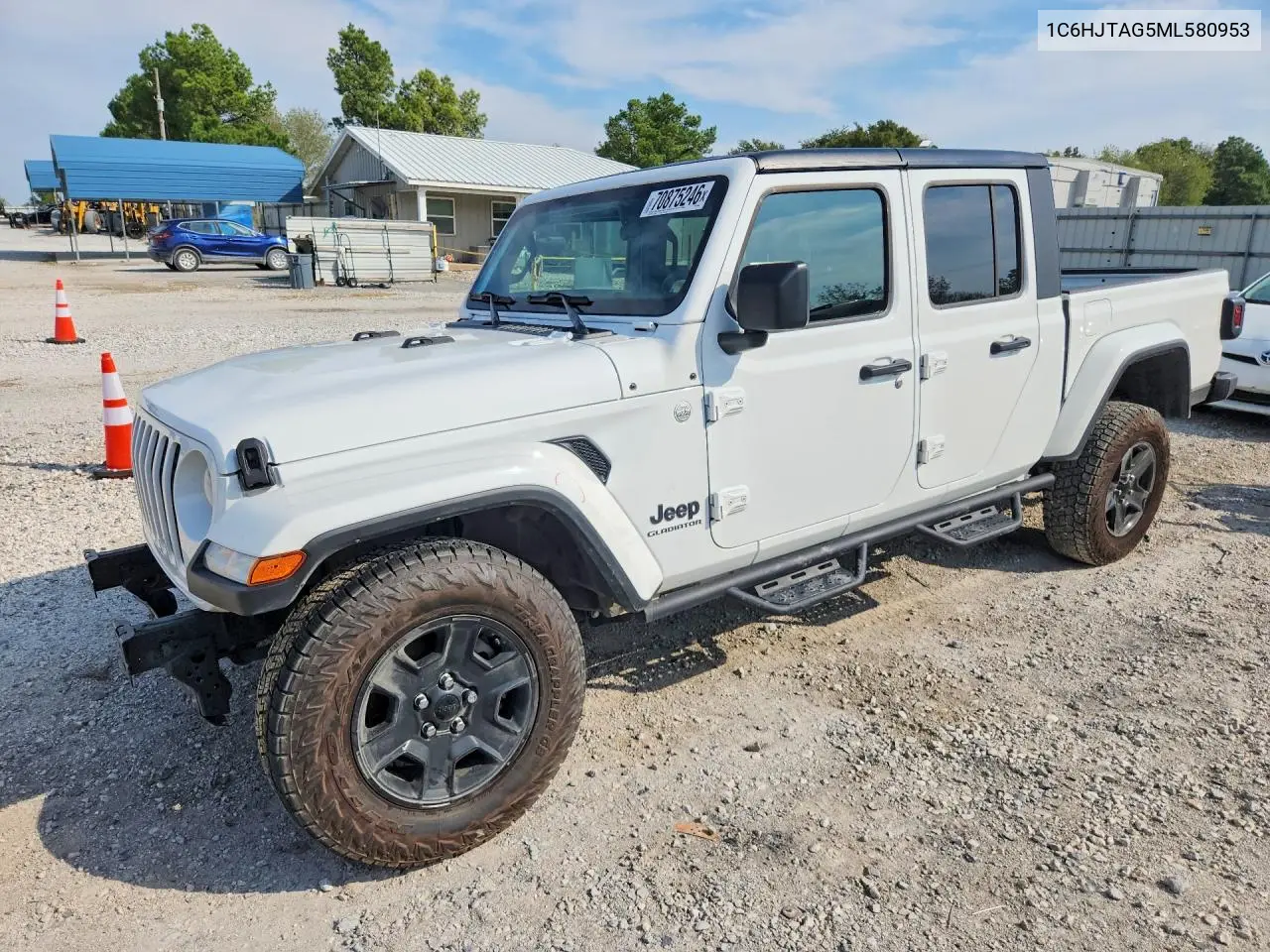 JEEP GLADIATOR 2021, VIN 1C6HJTAG5ML580953