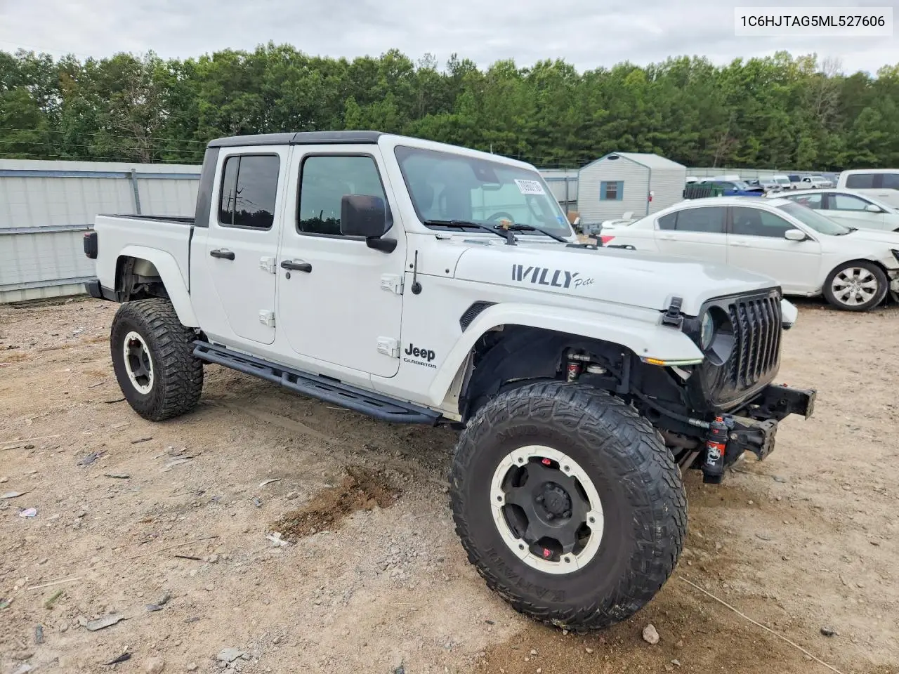 2021 JEEP GLADIATOR VIN 1C6HJTAG5ML527606 — фото 4