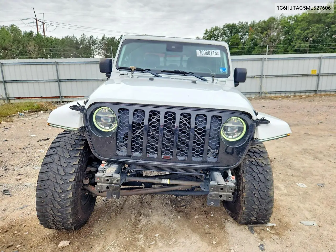 2021 JEEP GLADIATOR VIN 1C6HJTAG5ML527606 — фото 5
