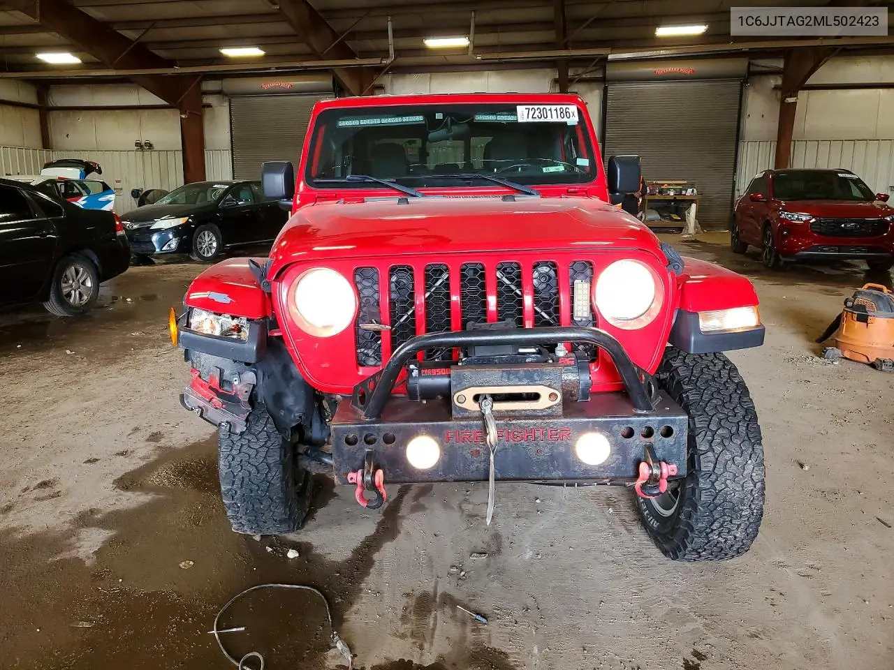 2021 JEEP GLADIATOR VIN 1C6JJTAG2ML502423 — фото 5