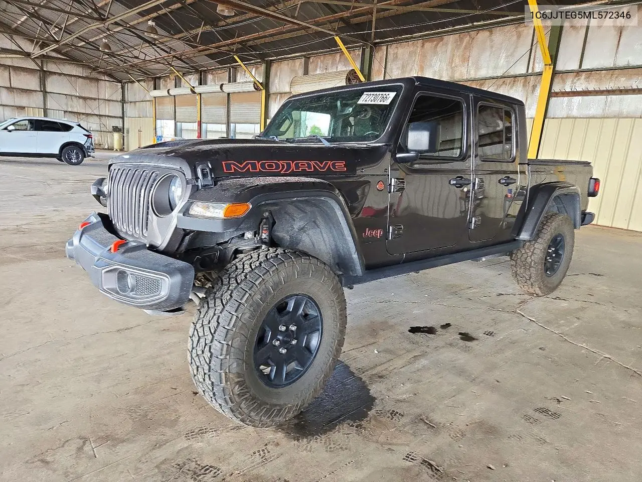 JEEP GLADIATOR 2021, VIN 1C6JJTEG5ML572346