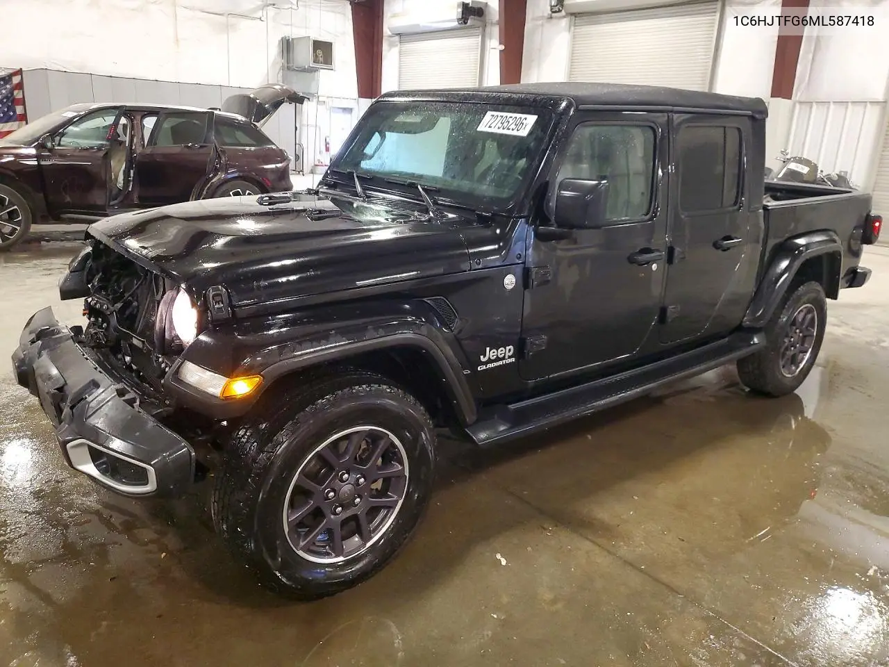 JEEP GLADIATOR 2021, VIN 1C6HJTFG6ML587418