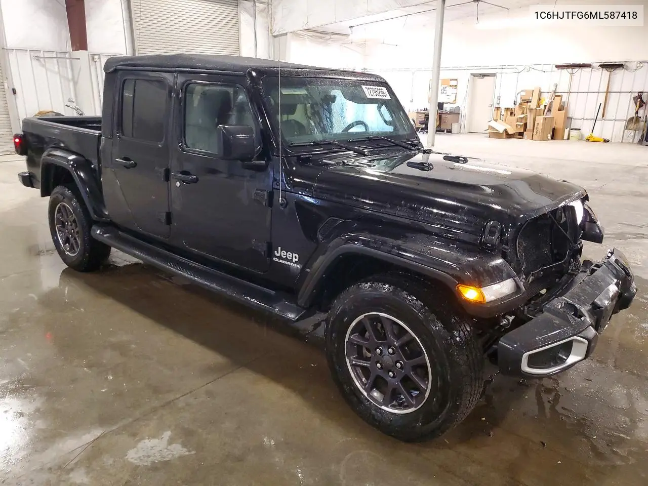 2021 JEEP GLADIATOR VIN 1C6HJTFG6ML587418 — фото 4