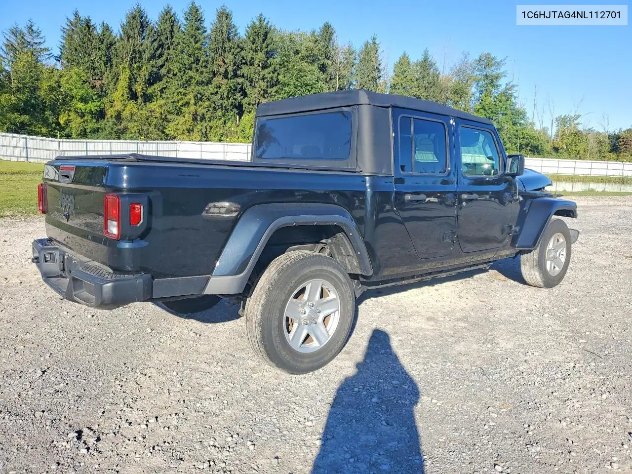 2022 JEEP GLADIATOR VIN 1C6HJTAG4NL112701 — фото 3