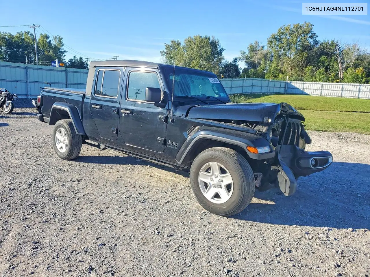 2022 JEEP GLADIATOR VIN 1C6HJTAG4NL112701 — фото 4