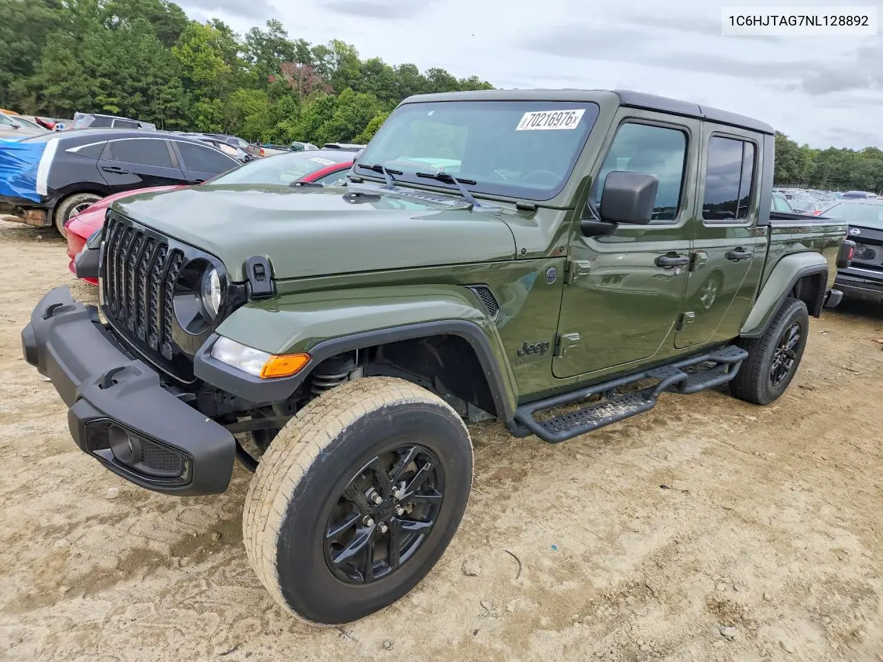 JEEP GLADIATOR 2022, VIN 1C6HJTAG7NL128892