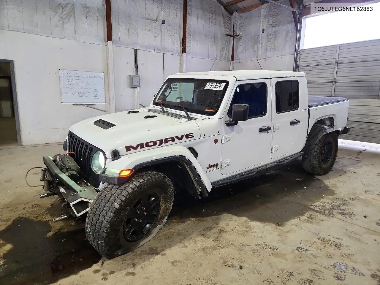 JEEP GLADIATOR 2022, VIN 1C6JJTEG6NL162883