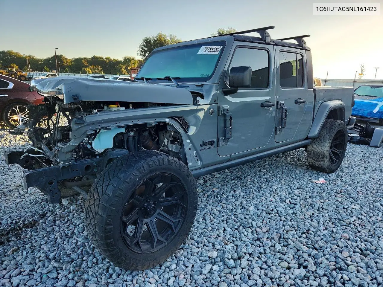 JEEP GLADIATOR 2022, VIN 1C6HJTAG5NL161423