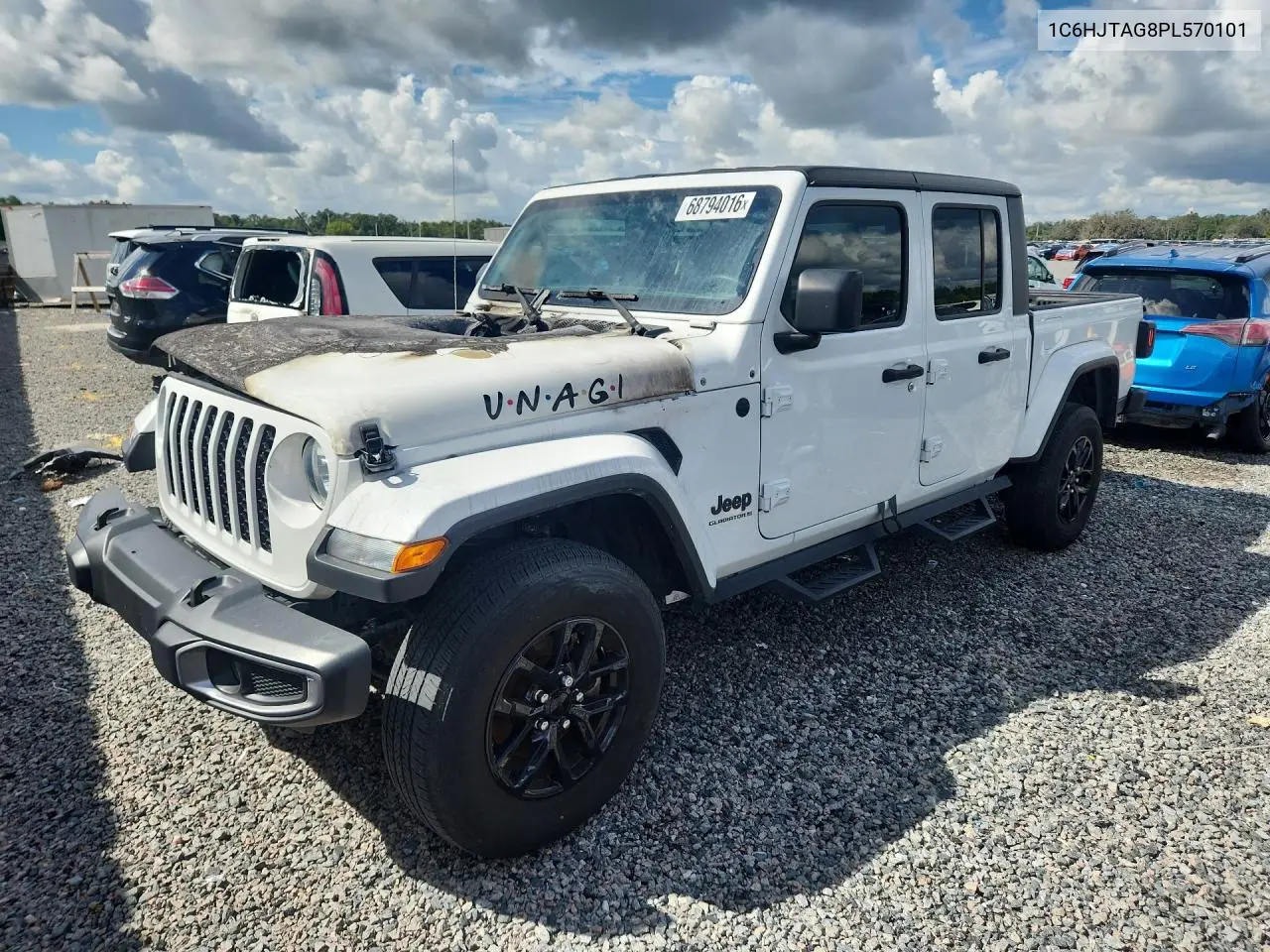 JEEP GLADIATOR 2023, VIN 1C6HJTAG8PL570101