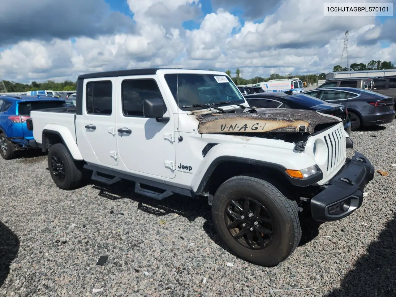 2023 JEEP GLADIATOR VIN 1C6HJTAG8PL570101 — фото 4