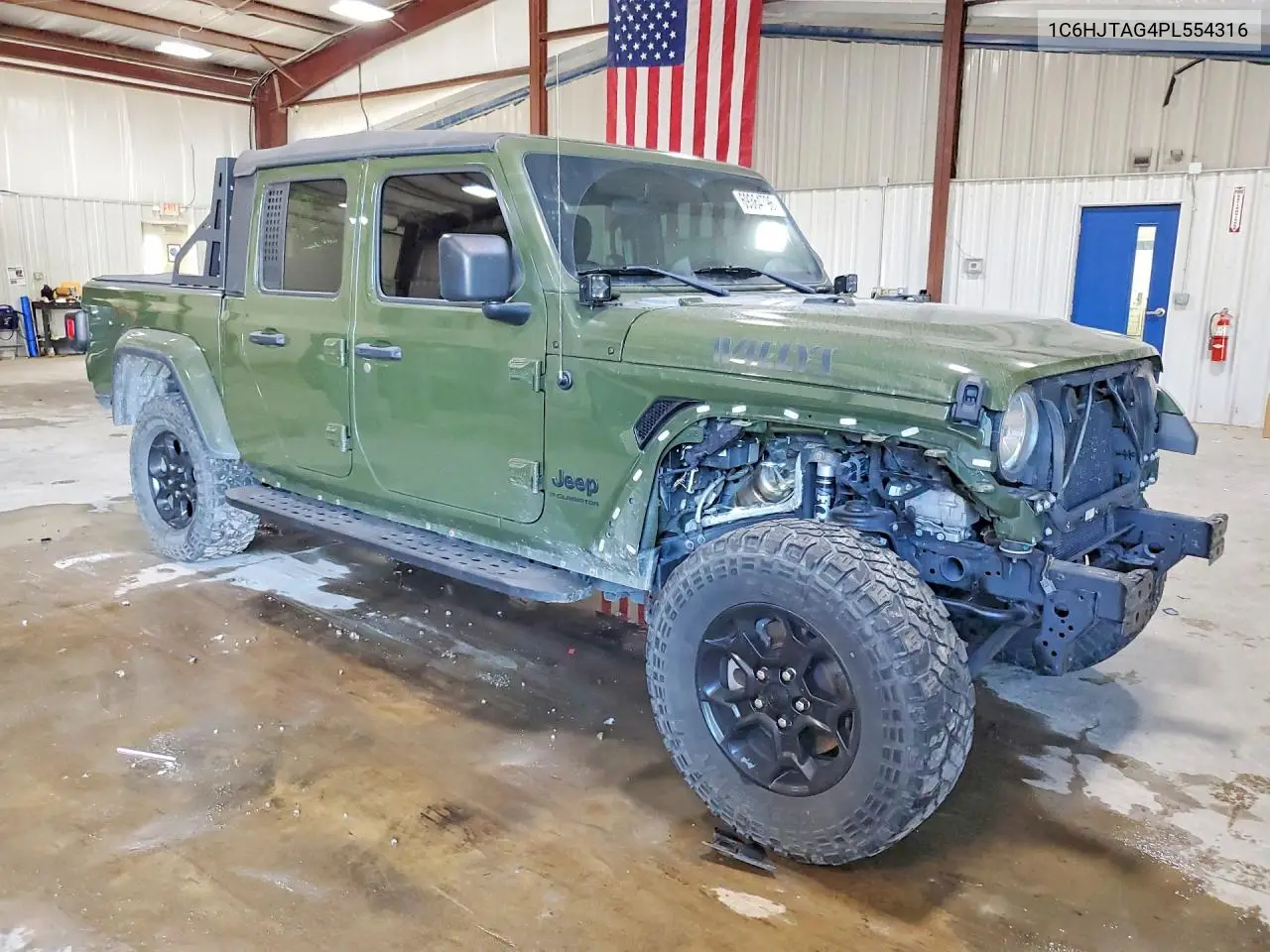 2023 JEEP GLADIATOR VIN 1C6HJTAG4PL554316 — фото 4