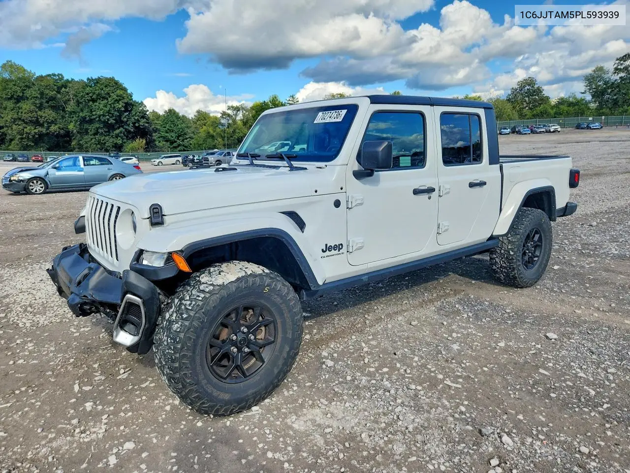 JEEP GLADIATOR 2023, VIN 1C6JJTAM5PL593939