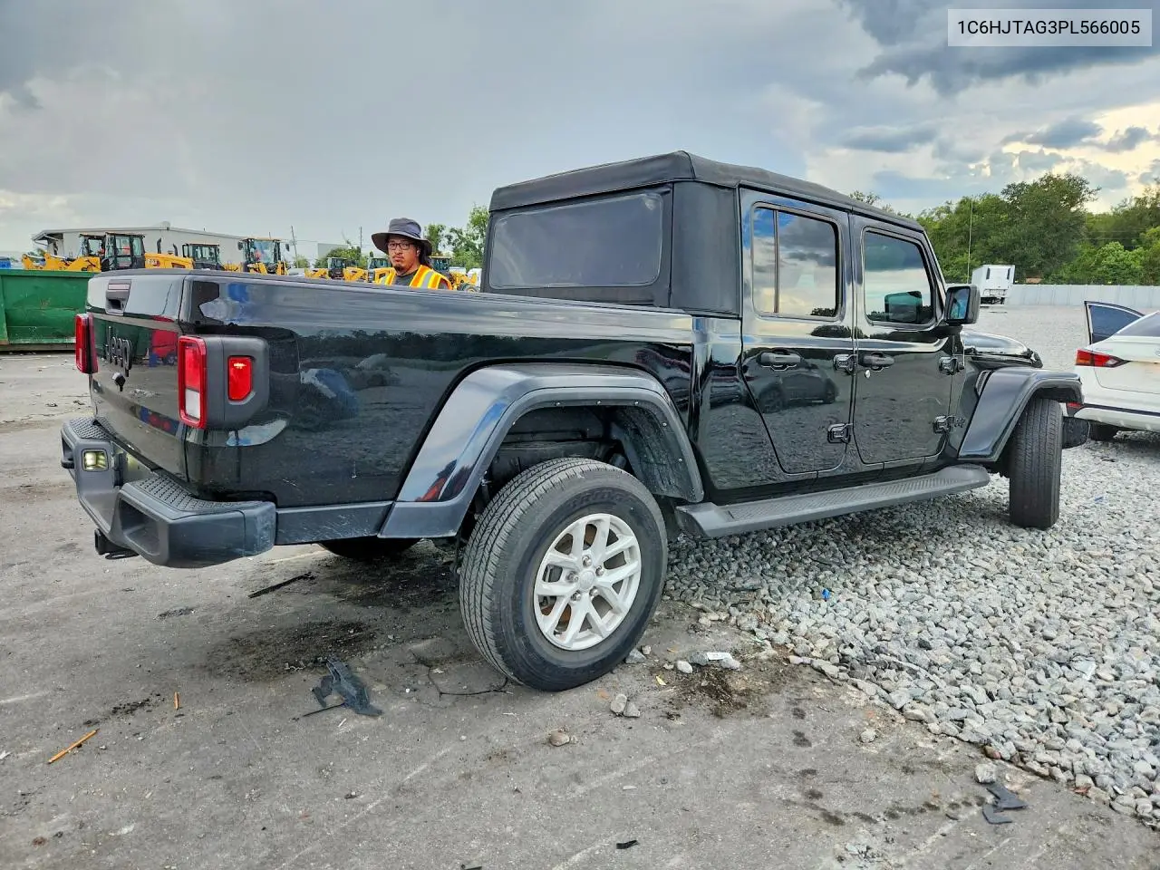 2023 JEEP GLADIATOR VIN 1C6HJTAG3PL566005 — фото 3