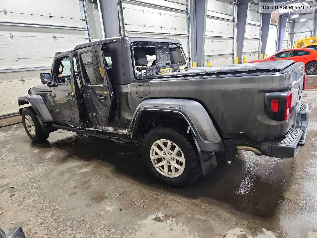 2023 JEEP GLADIATOR VIN 1C6JJTAG0PL554072 — фото 2