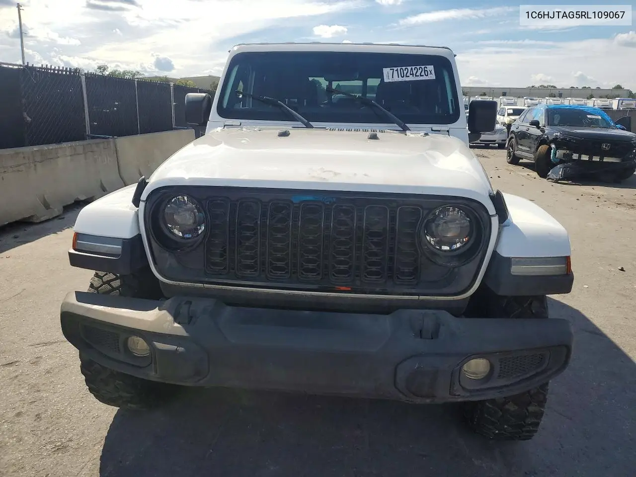 2024 JEEP GLADIATOR VIN 1C6HJTAG5RL109067 — фото 5