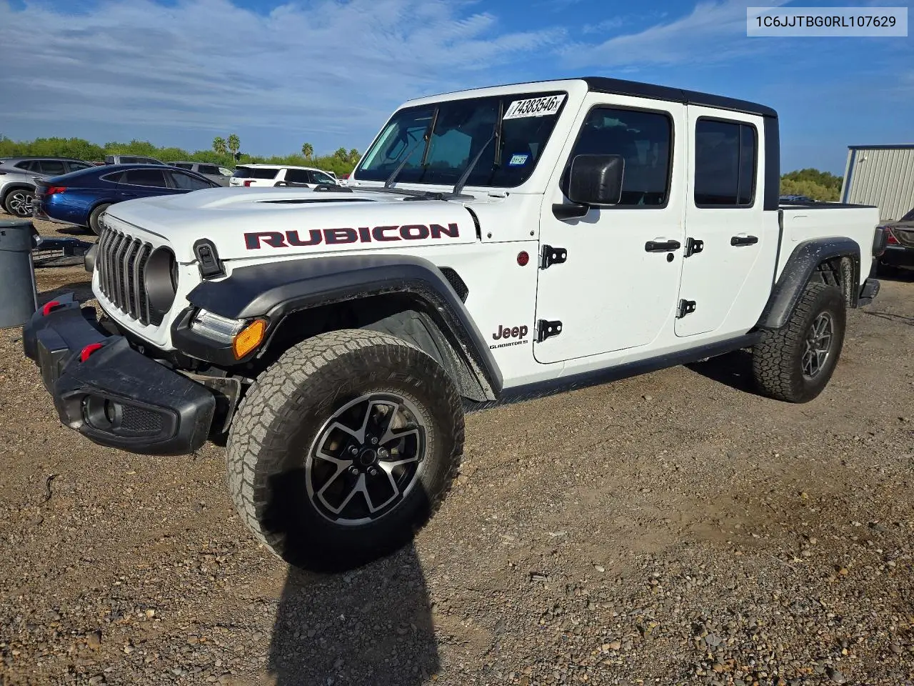 JEEP GLADIATOR 2024, VIN 1C6JJTBG0RL107629