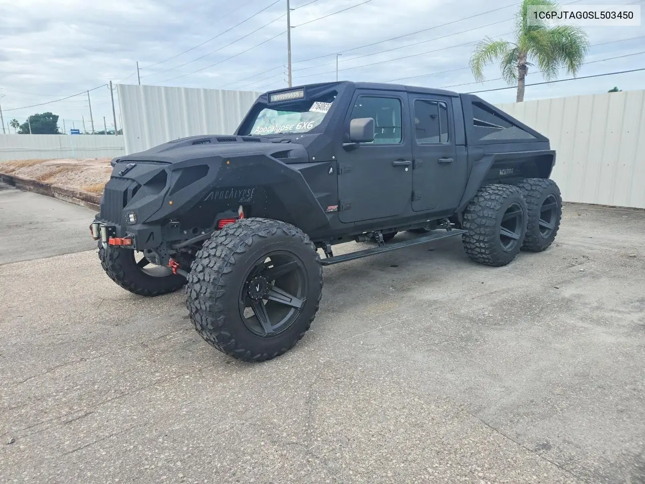 JEEP GLADIATOR 2025, VIN 1C6PJTAG0SL503450