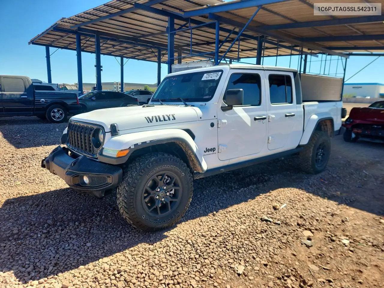 JEEP GLADIATOR 2025, VIN 1C6PJTAG5SL542311