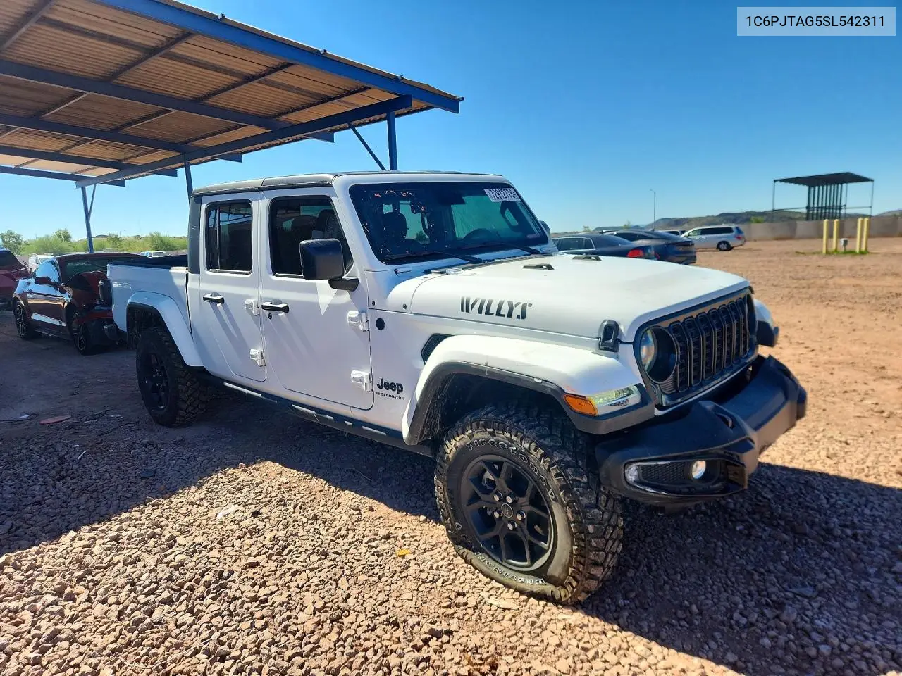 2025 JEEP GLADIATOR VIN 1C6PJTAG5SL542311 — фото 4