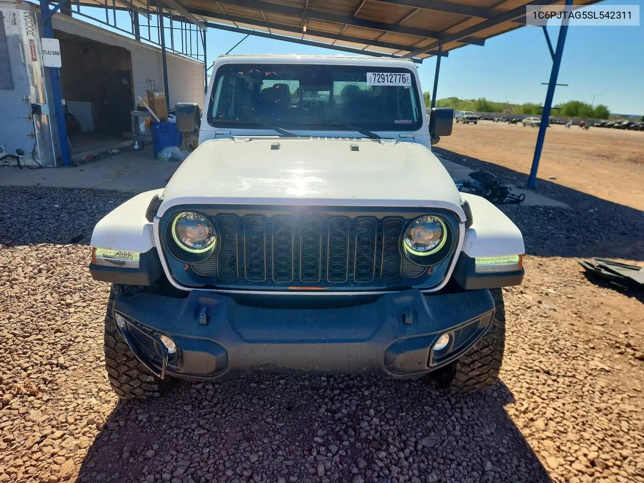 2025 JEEP GLADIATOR VIN 1C6PJTAG5SL542311 — фото 5
