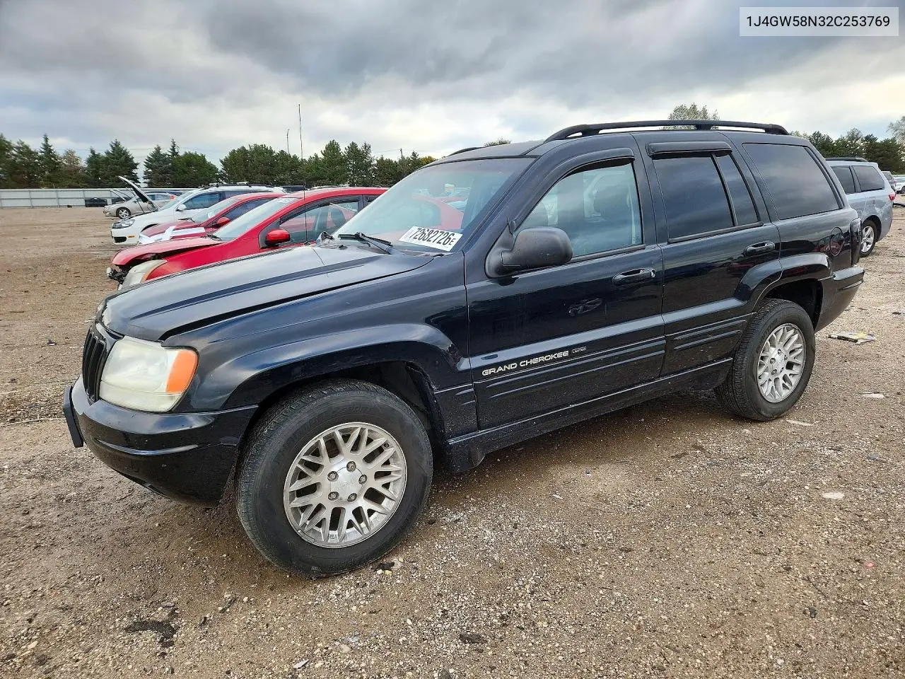 JEEP GRAND CHEROKEE 2002, VIN 1J4GW58N32C253769