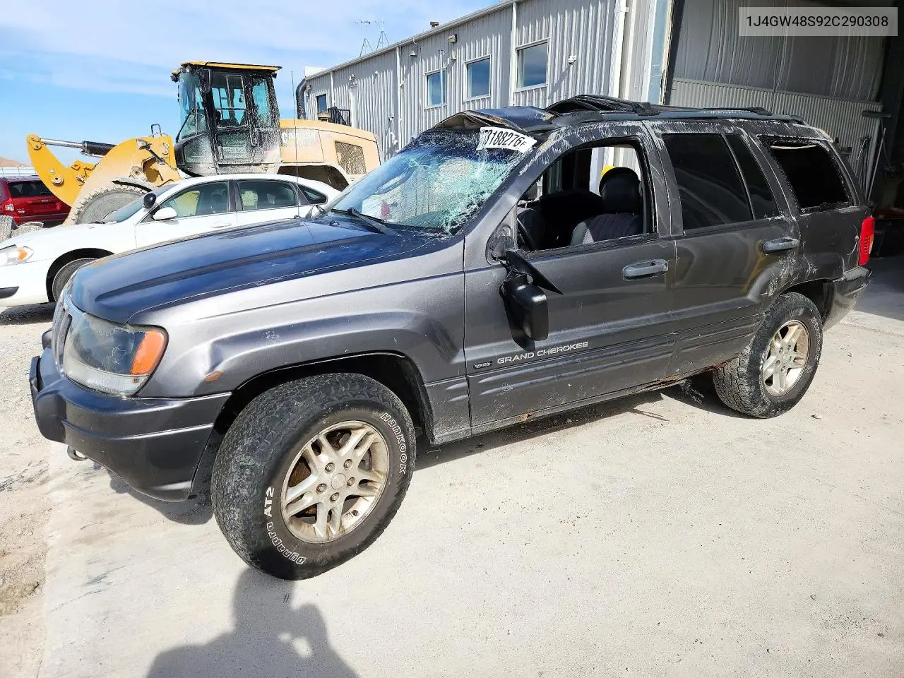 JEEP GRAND CHEROKEE 2002, VIN 1J4GW48S92C290308