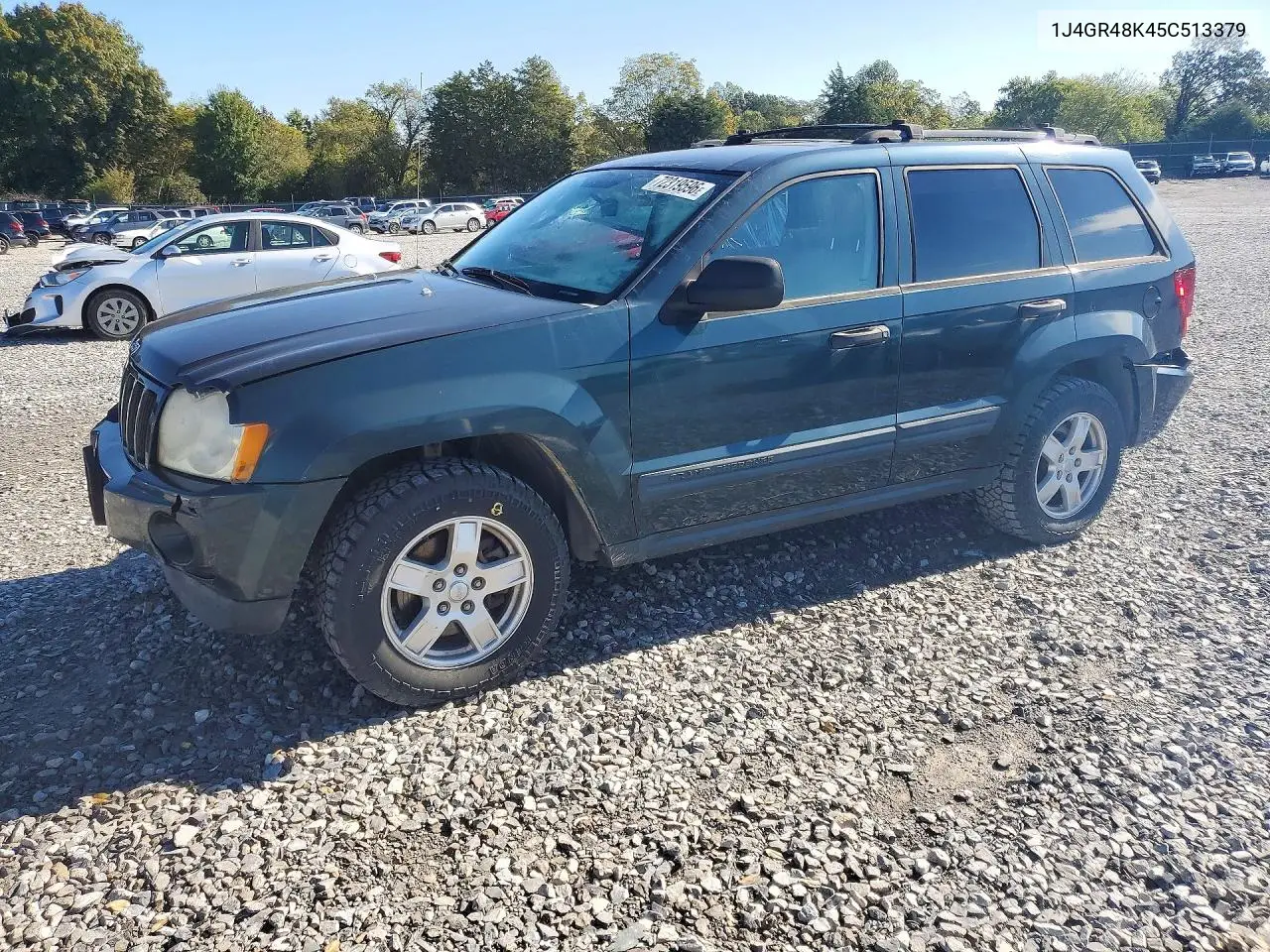 JEEP GRAND CHEROKEE 2005, VIN 1J4GR48K45C513379