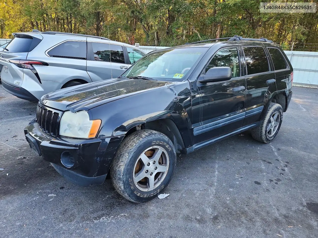 JEEP GRAND CHEROKEE 2005, VIN 1J4GR48K55C629531