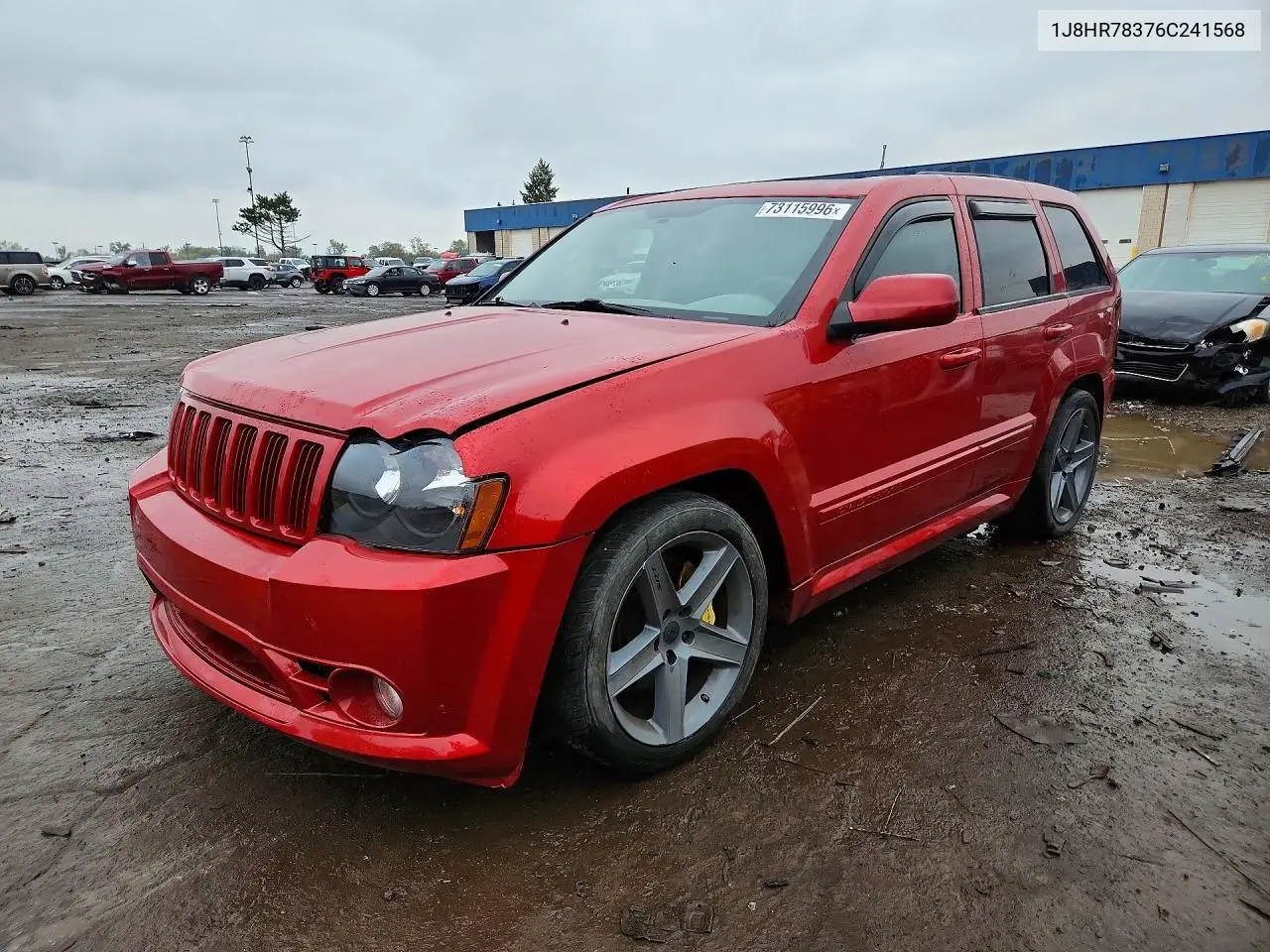 JEEP GRAND CHEROKEE 2006, VIN 1J8HR78376C241568