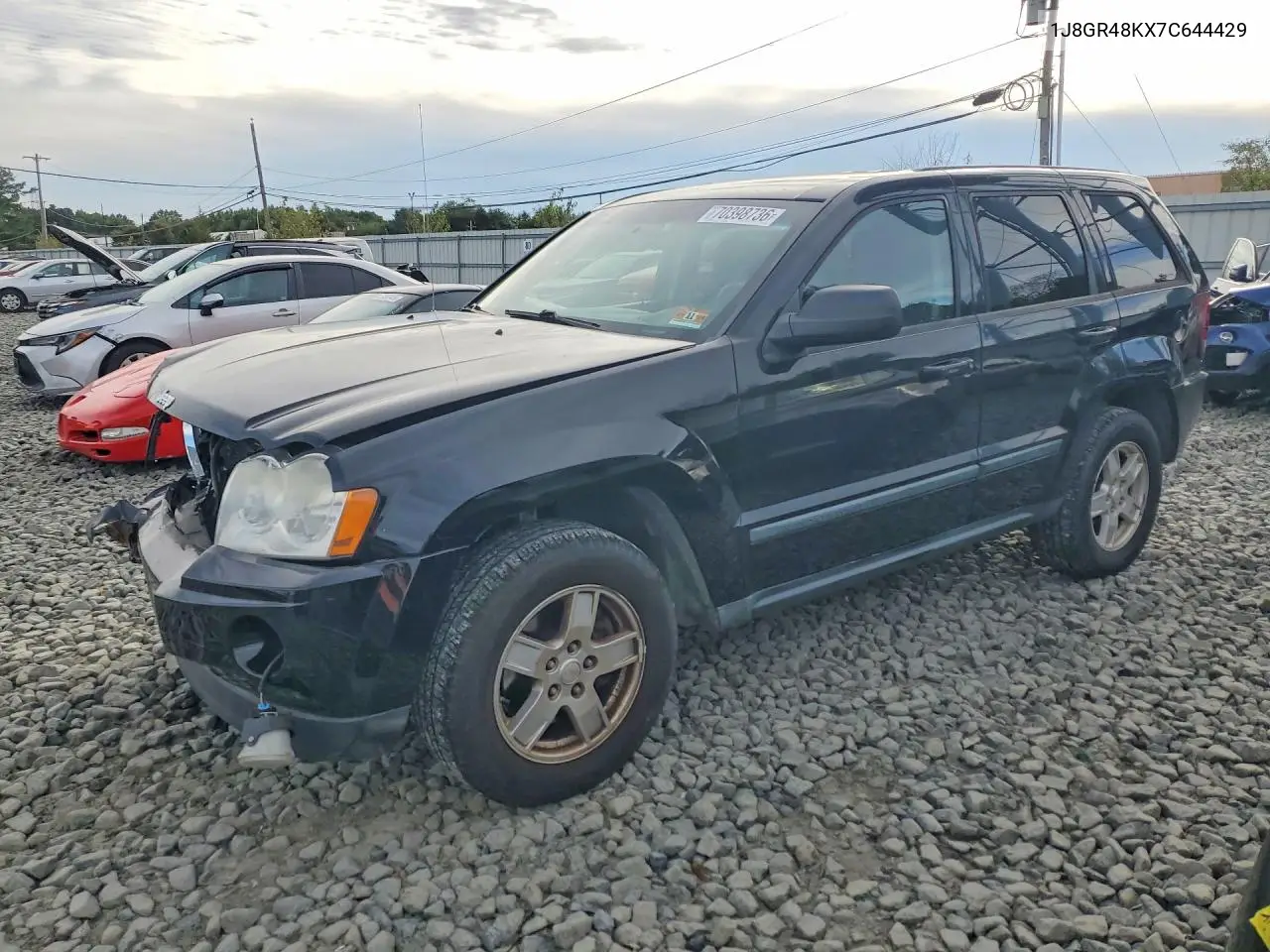 JEEP GRAND CHEROKEE 2007, VIN 1J8GR48KX7C644429