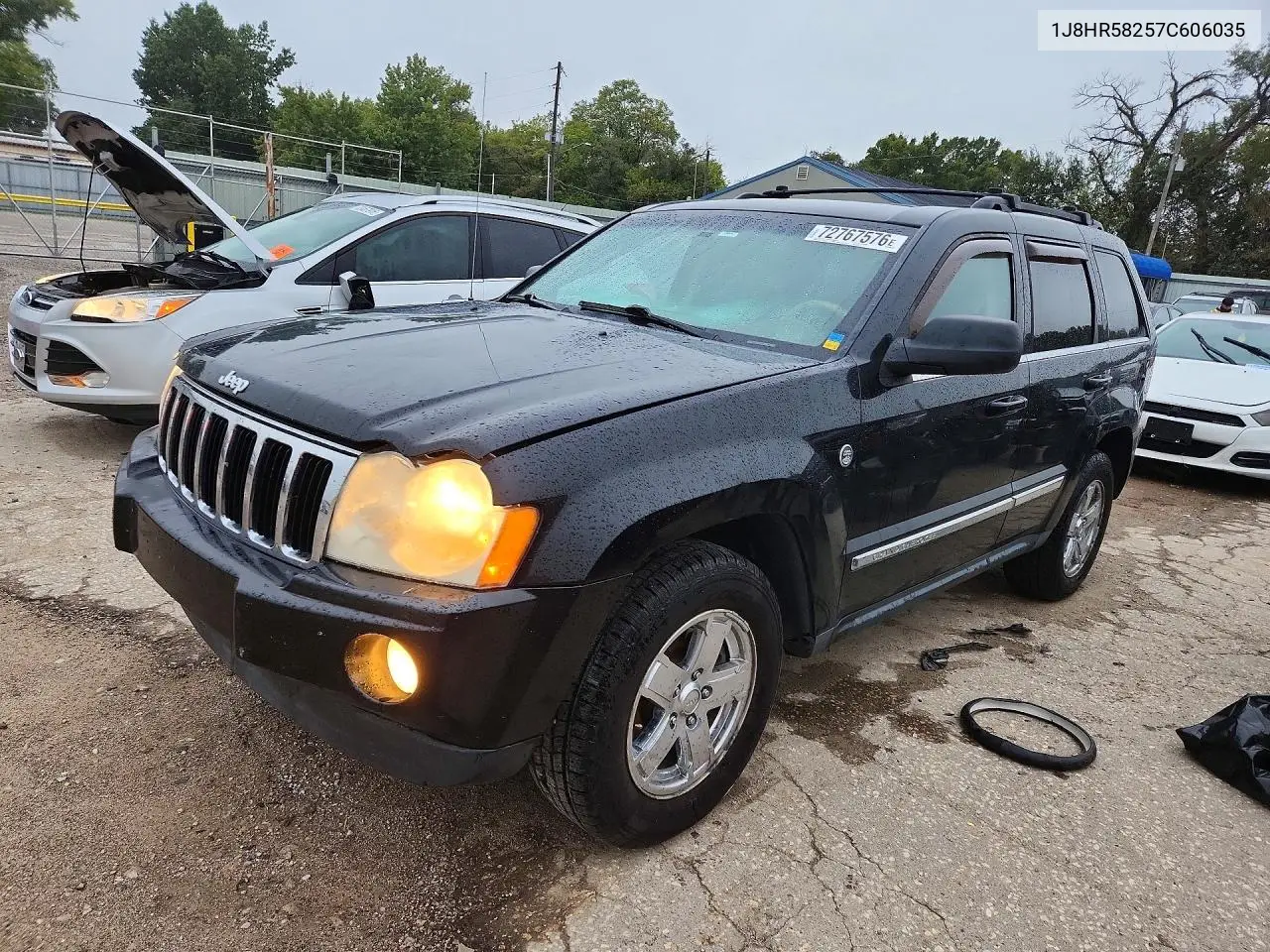 JEEP GRAND CHEROKEE 2007, VIN 1J8HR58257C606035