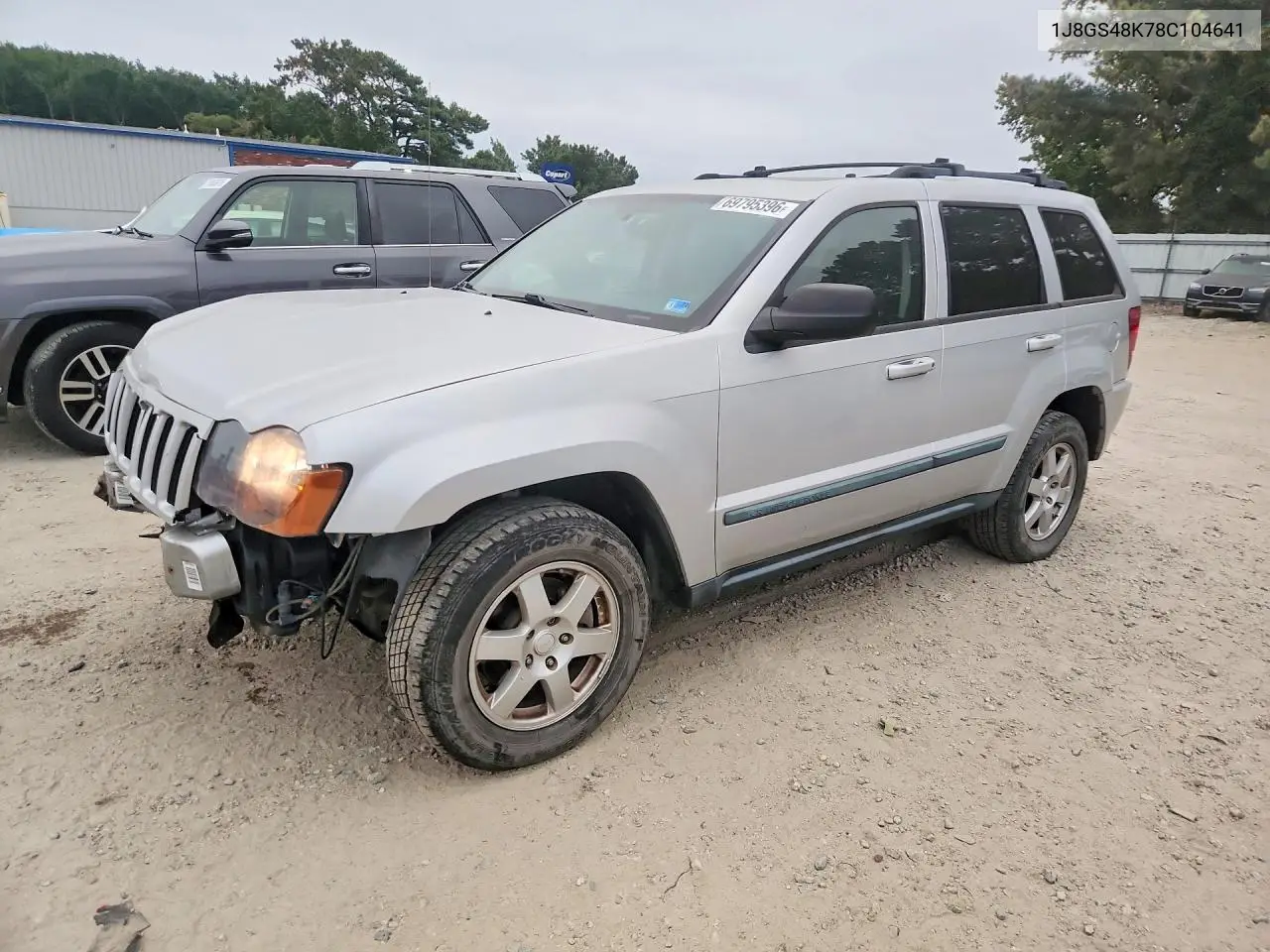 JEEP GRAND CHEROKEE 2008, VIN 1J8GS48K78C104641