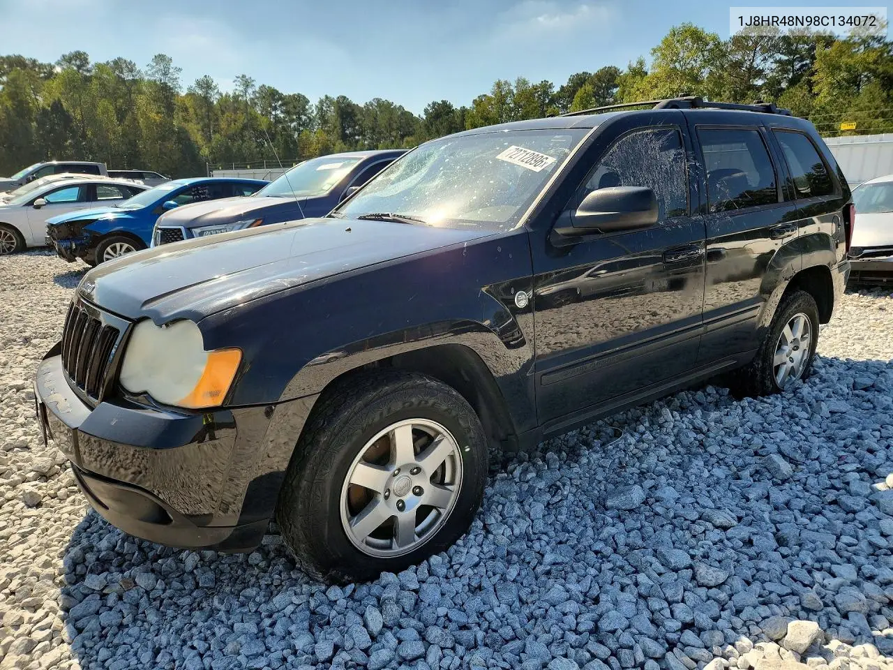 JEEP GRAND CHEROKEE 2008, VIN 1J8HR48N98C134072