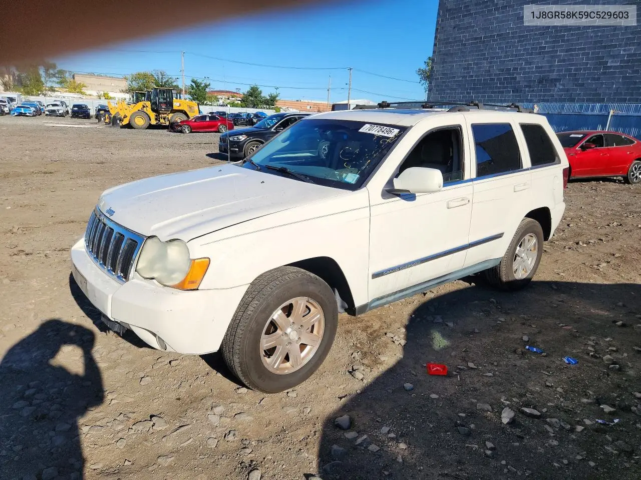JEEP GRAND CHEROKEE 2009, VIN 1J8GR58K59C529603
