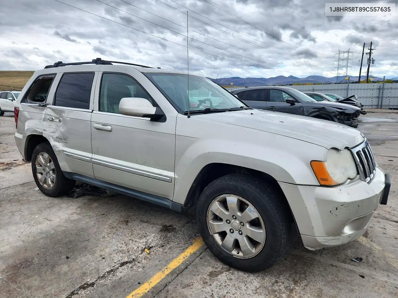 2009 JEEP GRAND CHEROKEE VIN 1J8HR58T89C557635 — фото 4