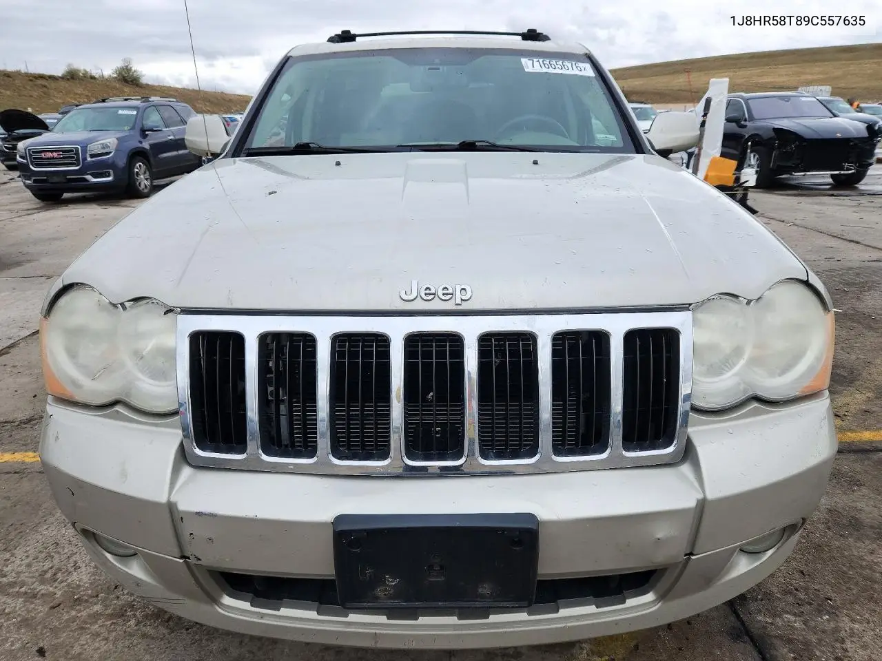 2009 JEEP GRAND CHEROKEE VIN 1J8HR58T89C557635 — фото 5