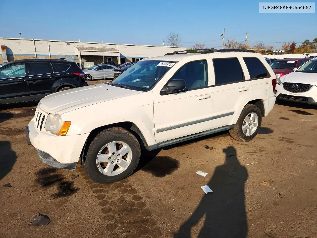 JEEP GRAND CHEROKEE 2009, VIN 1J8GR48K89C554652