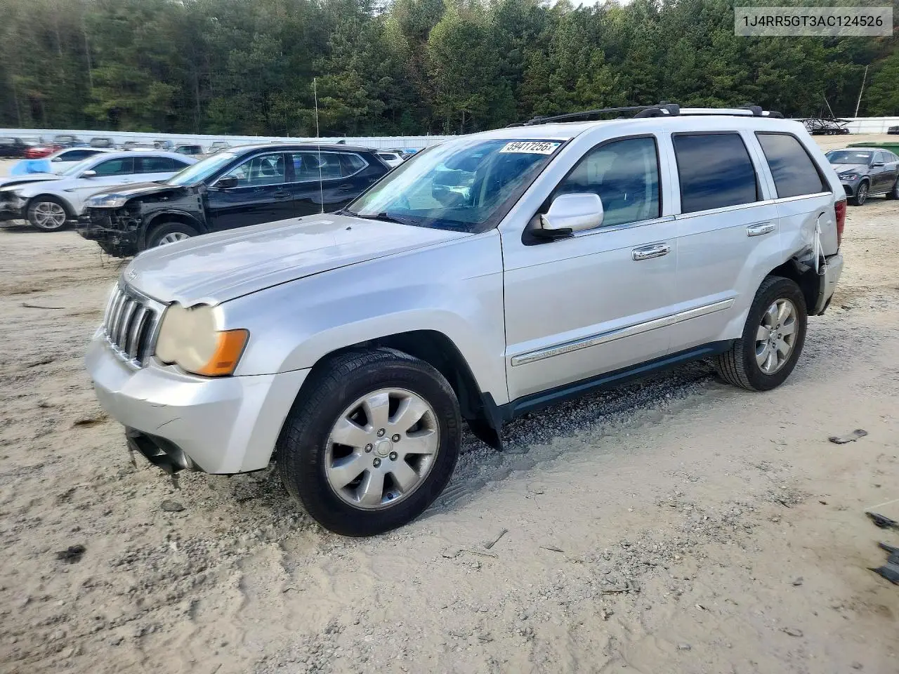 JEEP GRAND CHEROKEE 2010, VIN 1J4RR5GT3AC124526