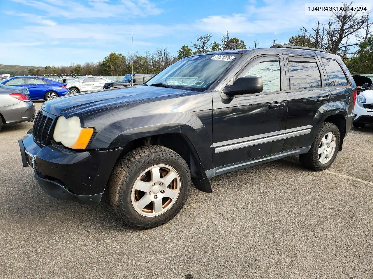 JEEP GRAND CHEROKEE 2010, VIN 1J4PR4GK1AC147294