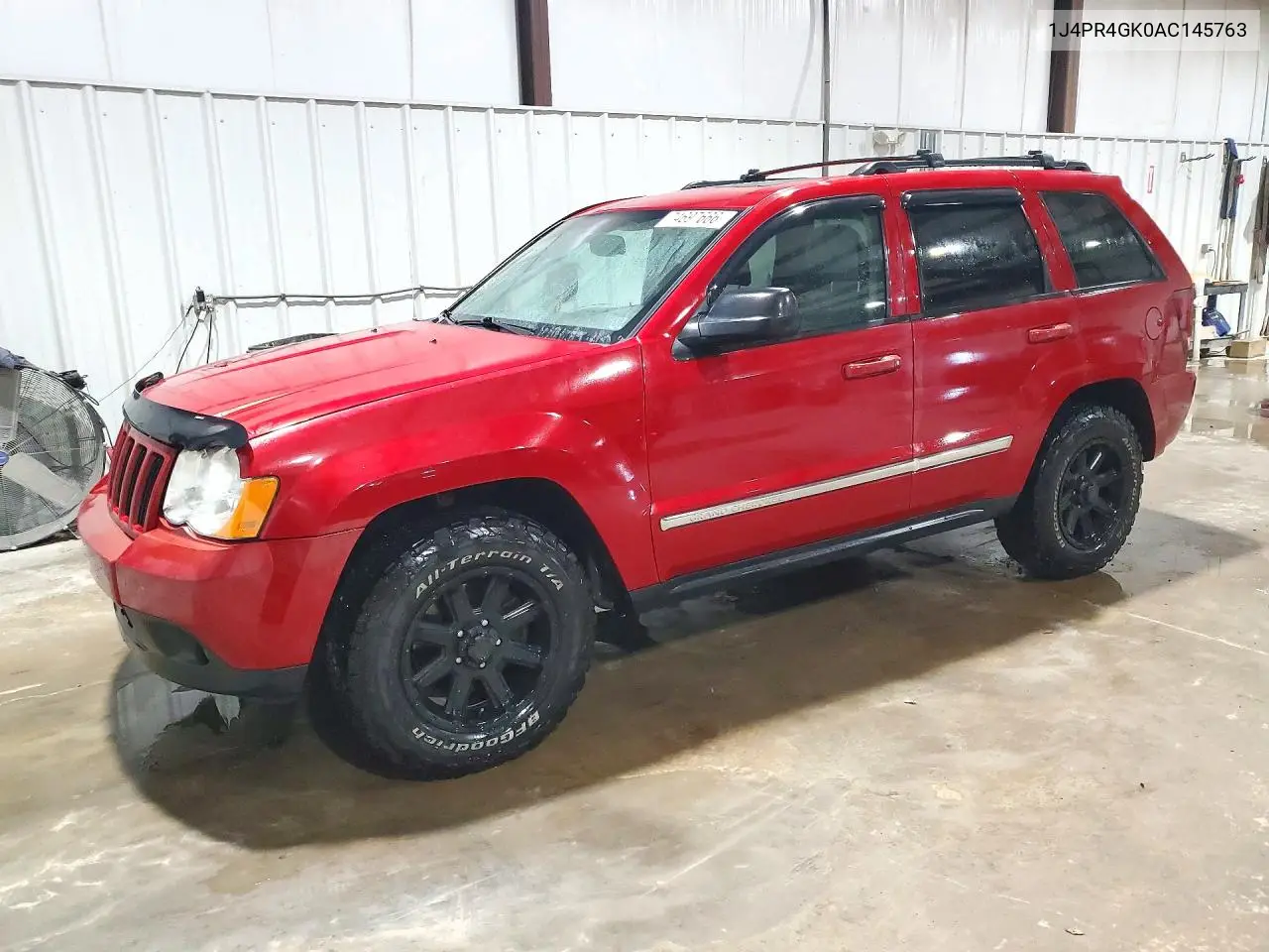 JEEP GRAND CHEROKEE 2010, VIN 1J4PR4GK0AC145763