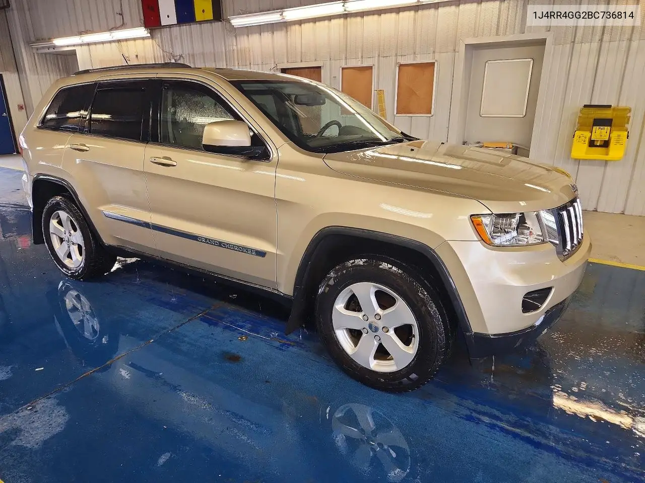 2011 JEEP GRAND CHEROKEE VIN 1J4RR4GG2BC736814 — фото 4