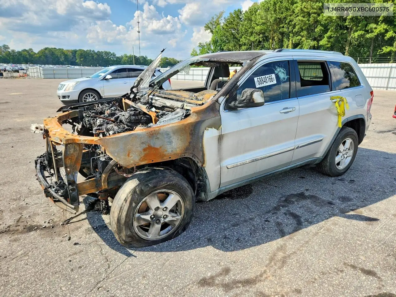 JEEP GRAND CHEROKEE 2011, VIN 1J4RR4GGXBC600575