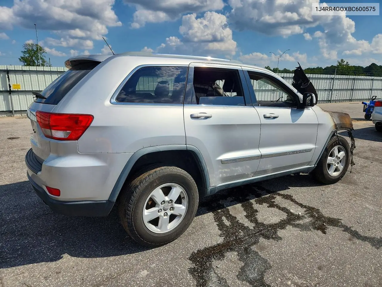 2011 JEEP GRAND CHEROKEE VIN 1J4RR4GGXBC600575 — фото 3