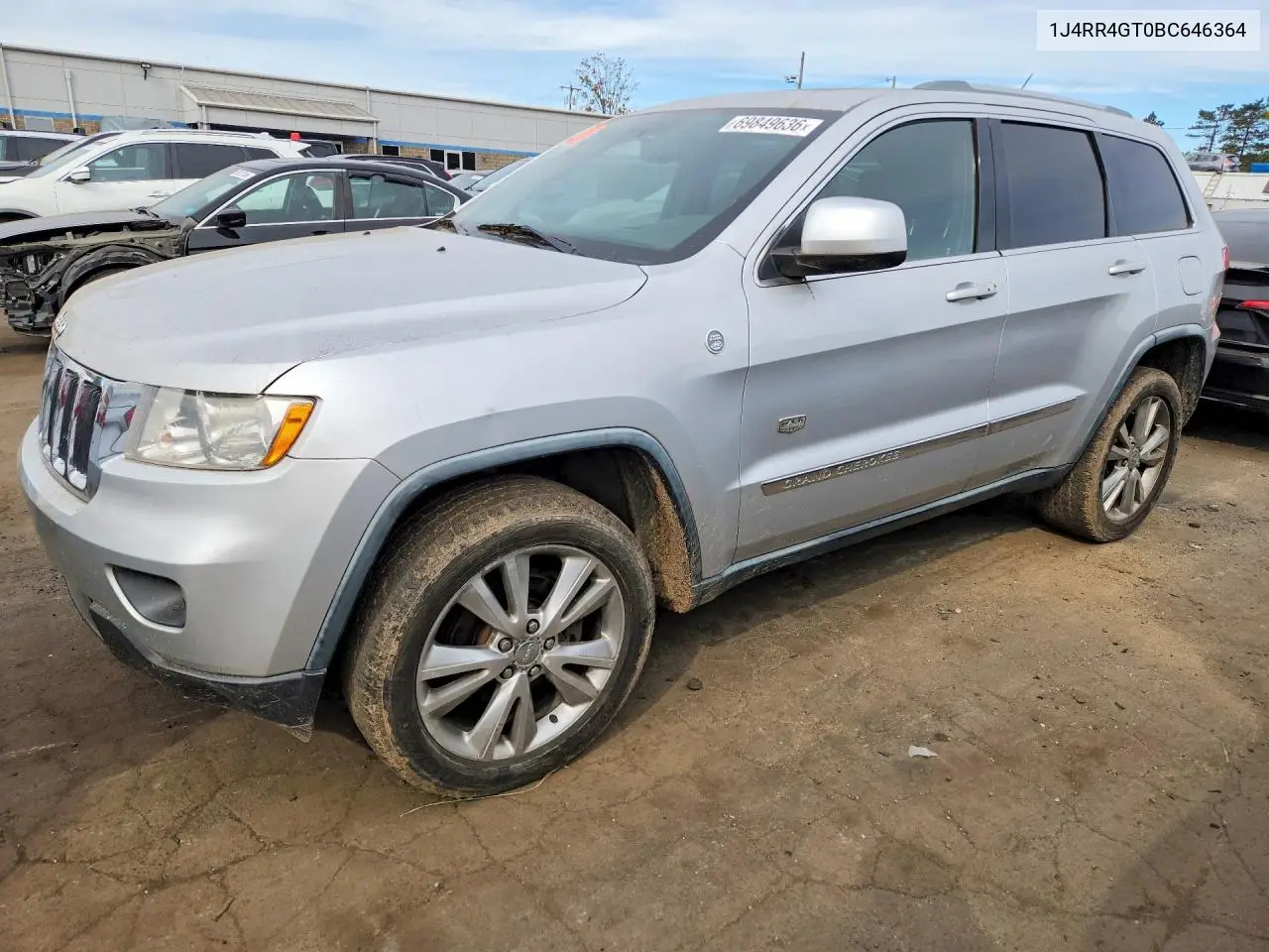 JEEP GRAND CHEROKEE 2011, VIN 1J4RR4GT0BC646364