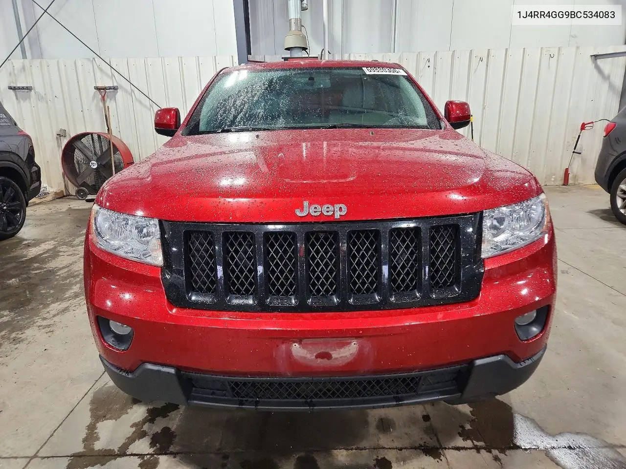 2011 JEEP GRAND CHEROKEE VIN 1J4RR4GG9BC534083 — фото 5