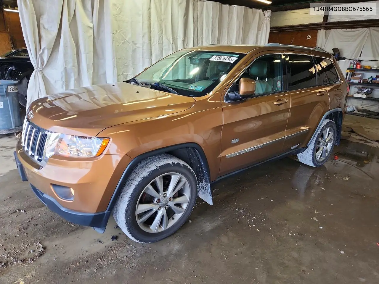 JEEP GRAND CHEROKEE 2011, VIN 1J4RR4GG8BC675565