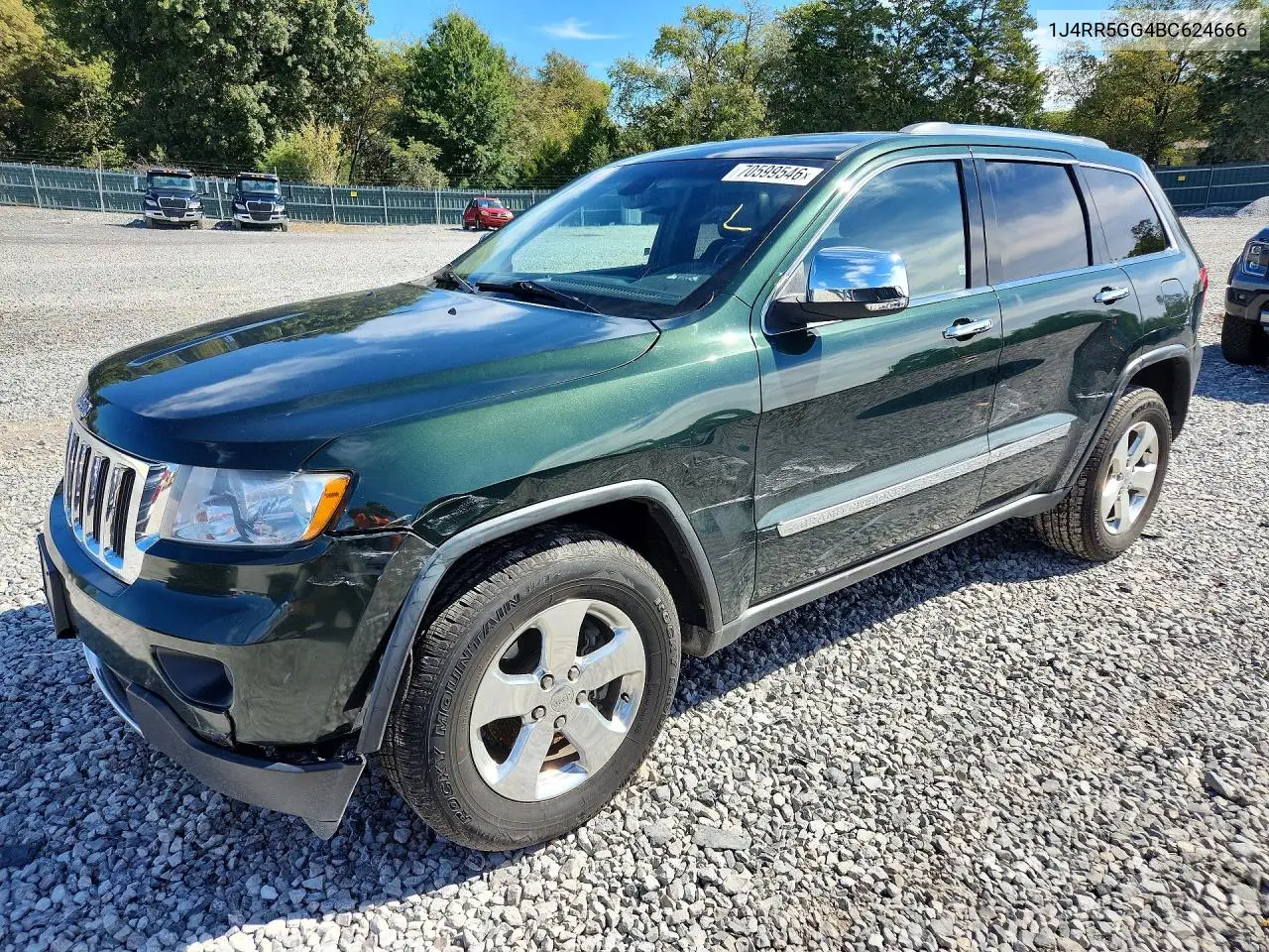 JEEP GRAND CHEROKEE 2011, VIN 1J4RR5GG4BC624666