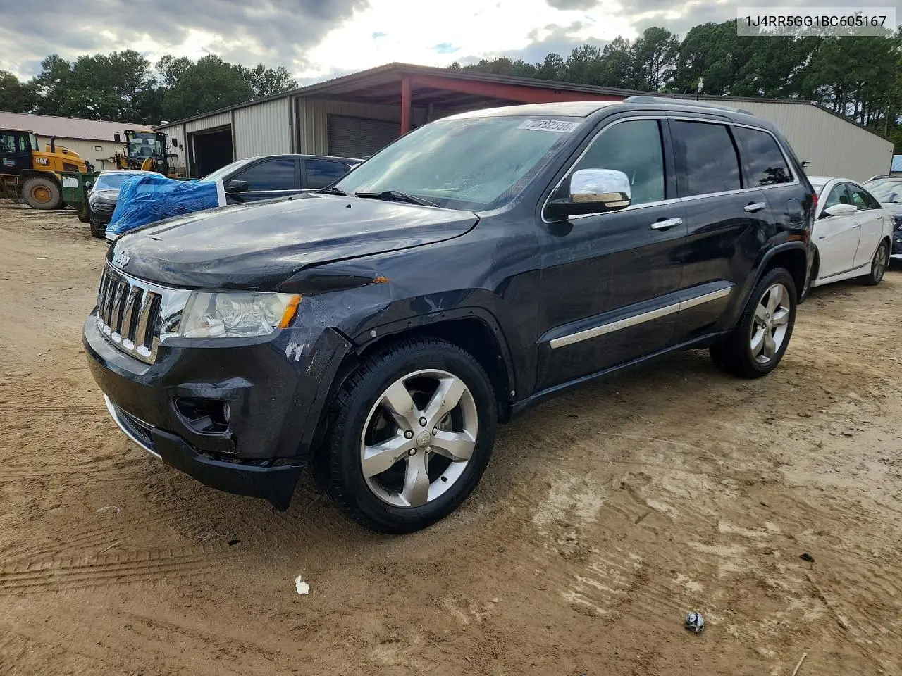 JEEP GRAND CHEROKEE 2011, VIN 1J4RR5GG1BC605167