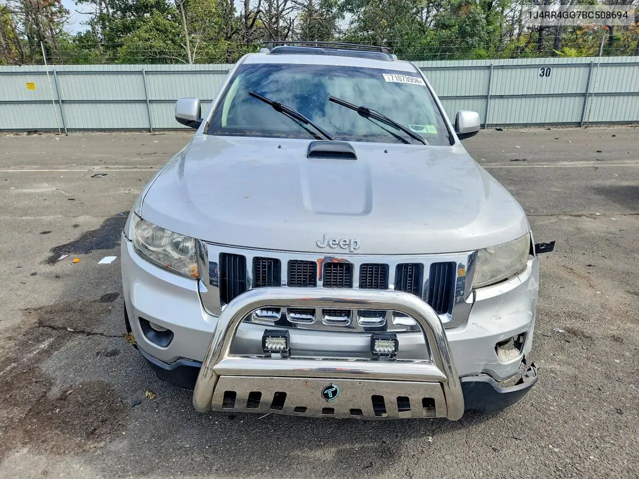 2011 JEEP GRAND CHEROKEE VIN 1J4RR4GG7BC508694 — фото 5