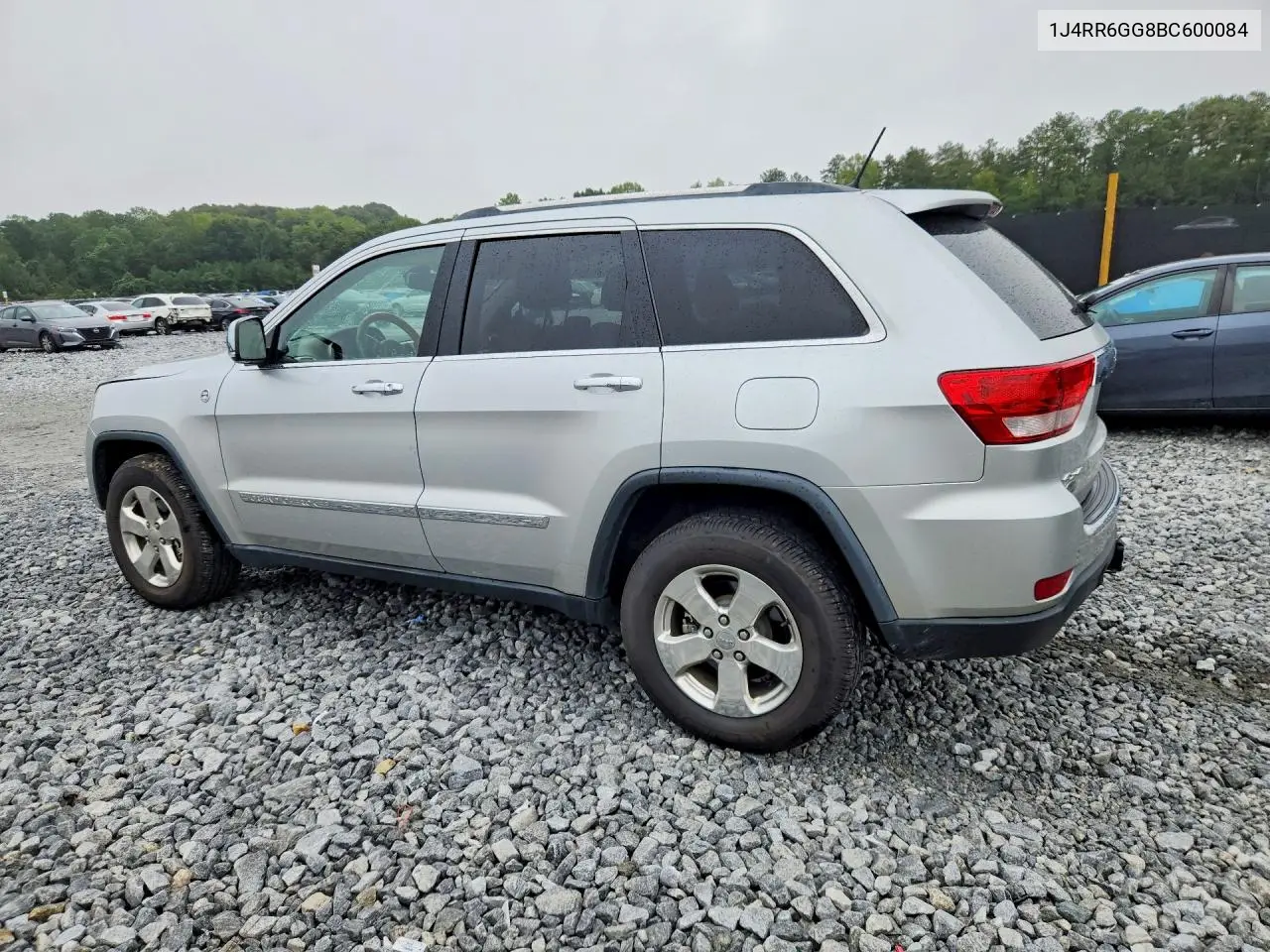 2011 JEEP GRAND CHEROKEE VIN 1J4RR6GG8BC600084 — фото 2